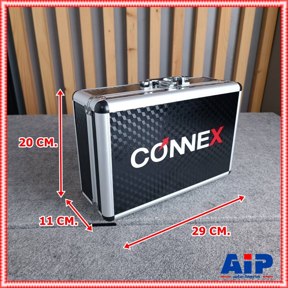พร้อมกระเป๋าไมค์ CONNEX + PROPLUS RM888 ไมค์ลอย คู่ ด้ามโลหะ UHF ปรับความถี่ได้ ความถี่ใหม่ กสทช RM-888 เครื่องรับเล็ก PRO PLUS RM 888 ไมค์ลอย UHF ใช้ถ่าน AA จูนความถี่ได้ เอไอ-ไพศาล +++