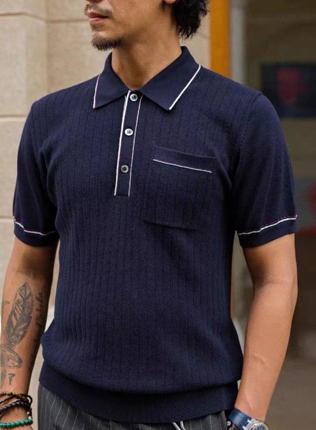 *mix* เสื้อ brunello cucinelli knitwear polo men สินค้าใหม่ ของแท้