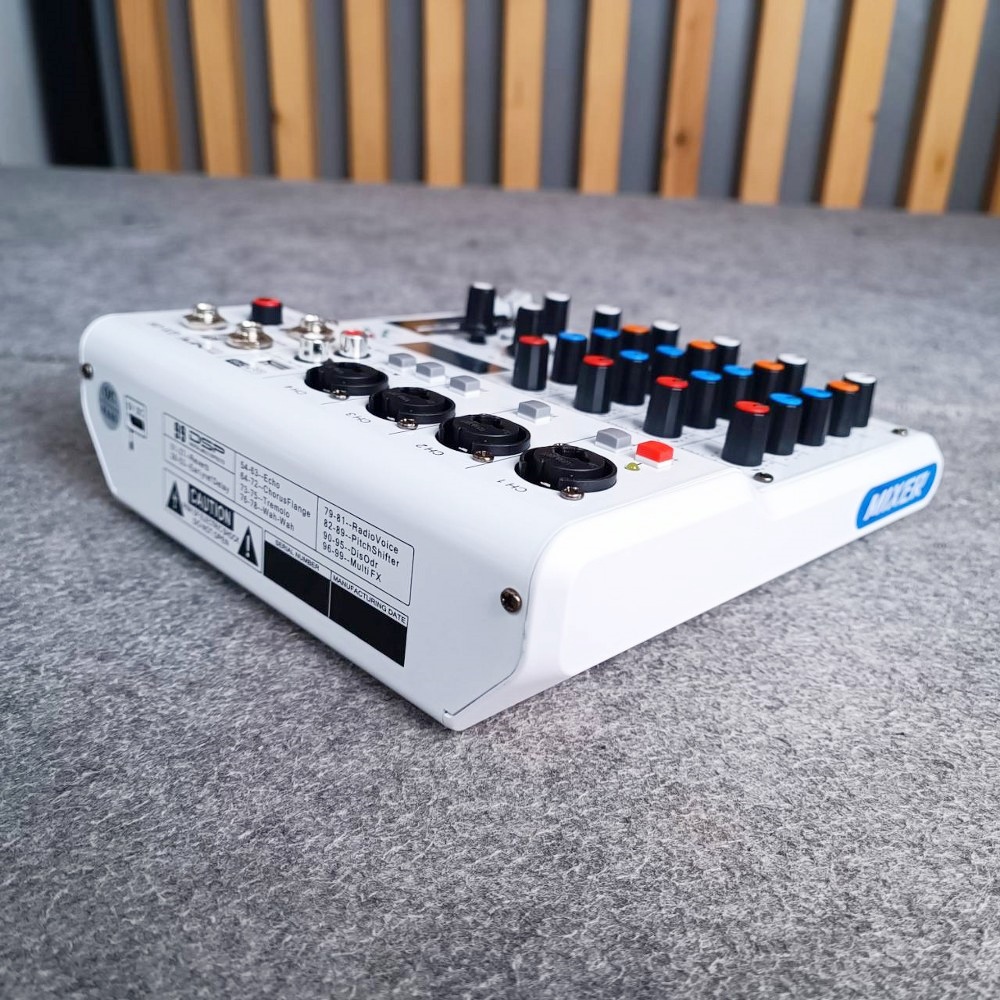 MYNPE GX-06 mixer มิกเซอร์อนาล็อก 6 แชนแนล บลูทูธ Bluetooth mixer เอฟเฟคแท้ 99DSP GX 06 GX06 เอไอ-ไพศาล