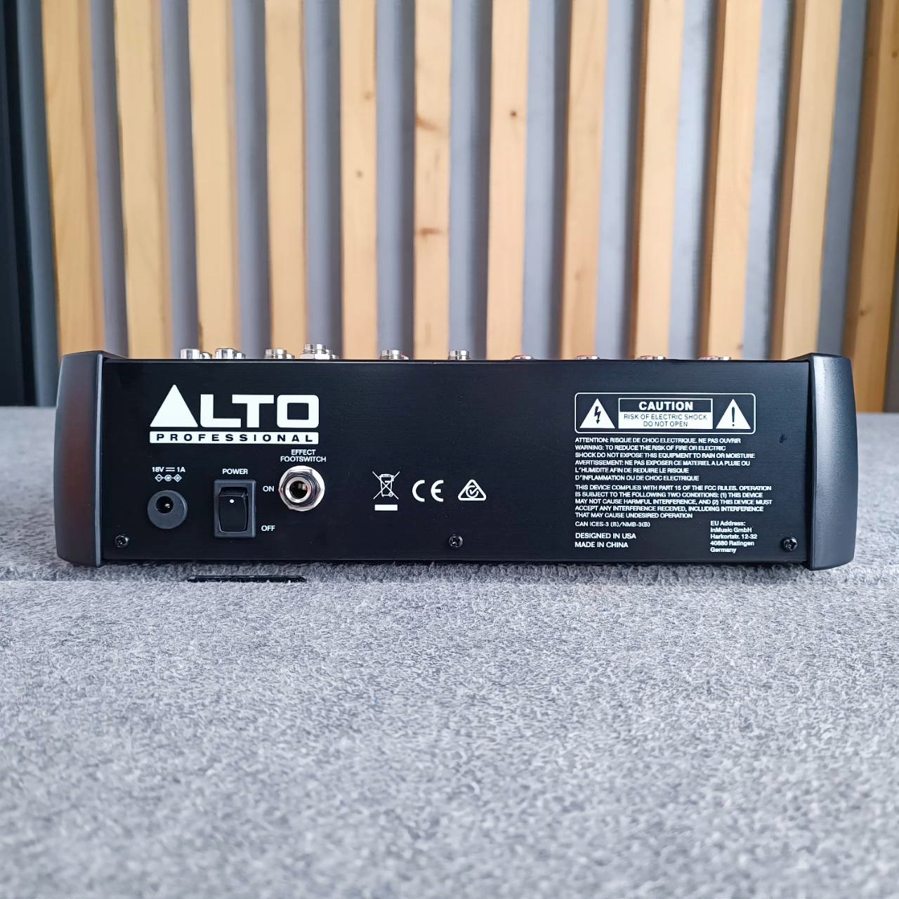 ALTO ZMX-122FX MIXER มิกเซอร์อนาล็อก มิกเซอร์ เครื่องผสมสัญญาณเสียง ZMX 122FX อัลโต้ รุ่น ZMX122FX เอไอ-ไพศาล