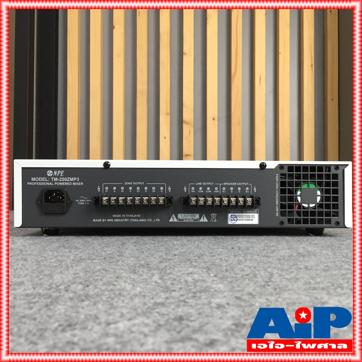 NPE TM-250ZMP3 POWER MIXER+LINE+USB มีโซน เพาเวอร์มิกเซอร์ มีLINE กำลังวัตต์ 250วัตต์ มี 4 โซน แยกปรับเสียงได้ 4 ที่ TM250ZMP3 TM 250ZMP3 เอไอ-ไพศาล +++