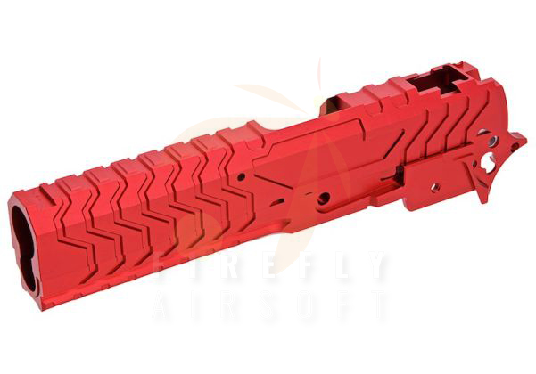 5KU CNC Aluminum Matrix Silde and Frame for Marui Hi-Capa GBB ( 5KU-GB-572 ) RED