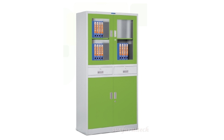 ตู้บานเลื่อนสูงอเนกประสงค์ มีลิ้นชัก, ตู้บานเลื่อนสูงบน-ล่าง มีลิ้นชัก smart form รุ่น IS-RD-72