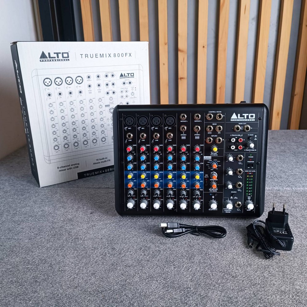 มิกเซอร์ ALTO TRUEMIX800FX mixer TRUE MIX 800 FX อัลโต้ mix สเตอริโอมิกเซอร์ ออกมาทดแทน ZMX122 ZMX122FX +++