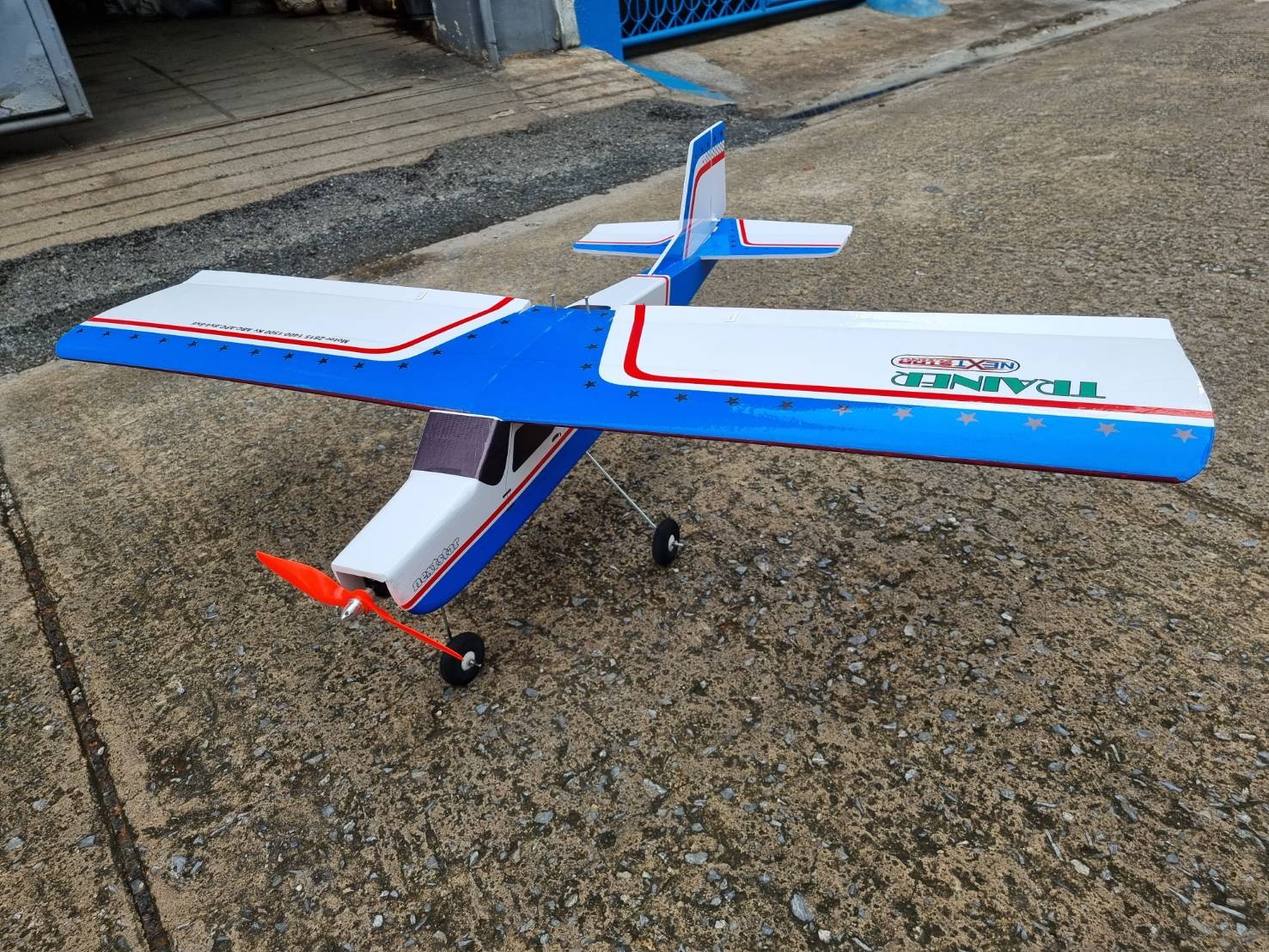 เครื่องบิน : Trainer 1.2M. ค่าย Next S(สอบถามลายได้ที่ร้านค้า)