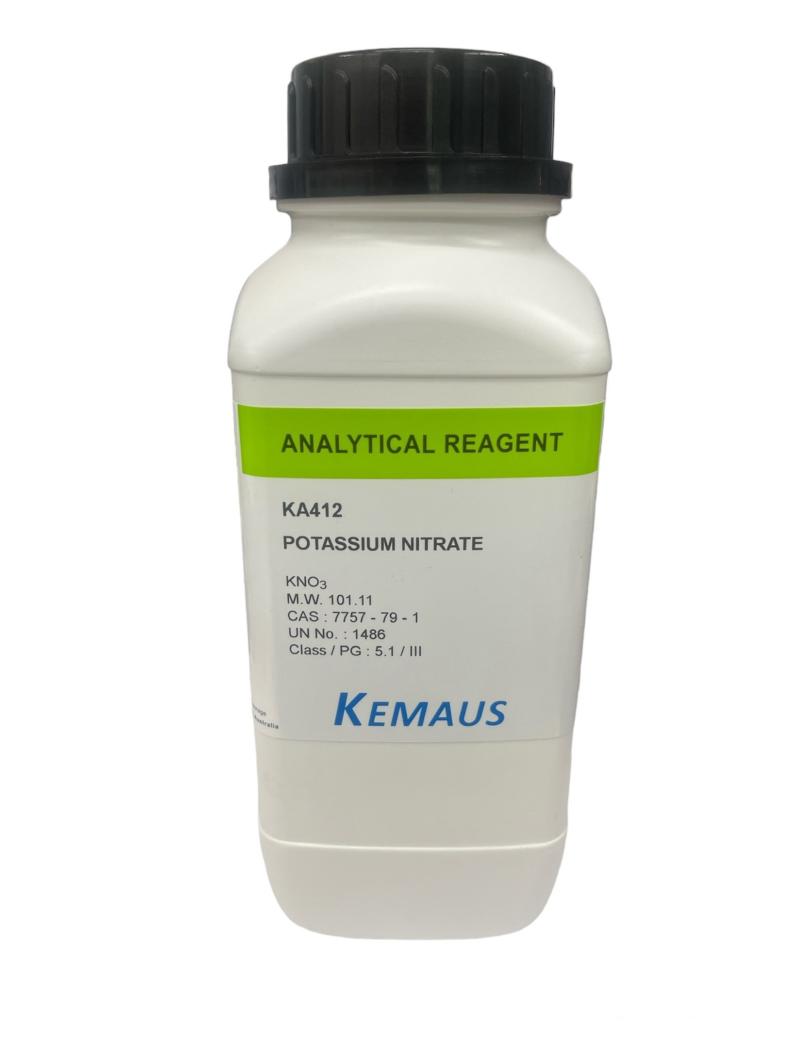 Potassium Nitrate AR, 500 g -Kemaus