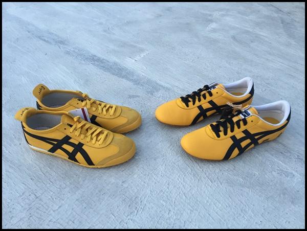 รองเท้าโอนิ ไทชิ Yellow / Black (X Bruce LEE) Rare item (Sz 38 euro คู่ที่ 038/100)