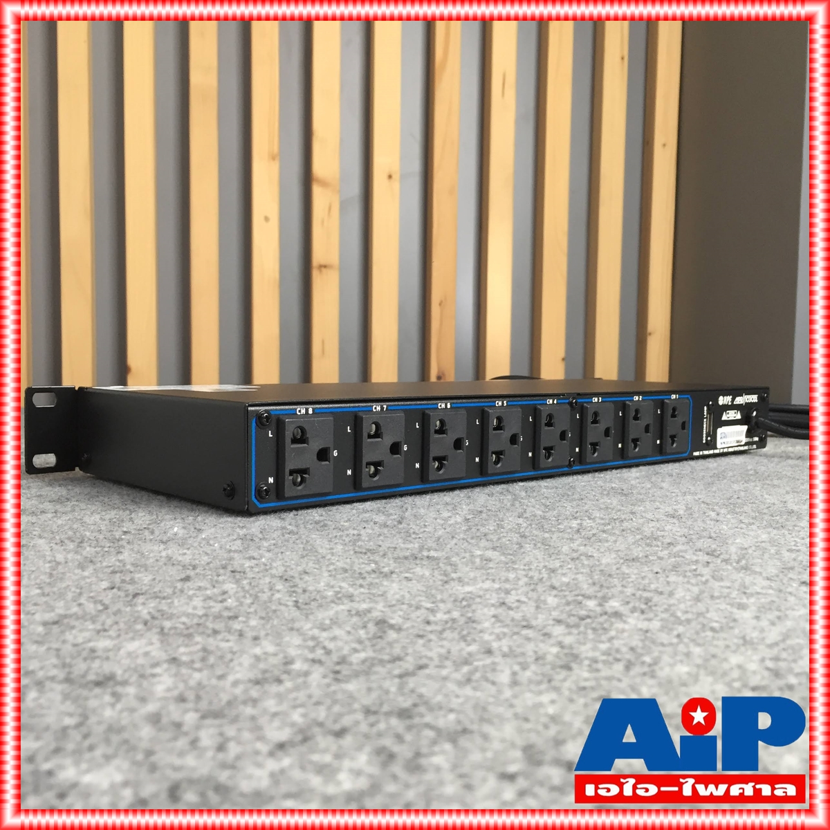 ปลั๊กพ่วงติดแร็ค MPR-1030DL ปลั๊กติดแร็ค ปลั๊กไฟตู้แร็ค ปลั๊กไฟติดตู้แร็ค รางปลั๊ก ปลั๊ก ติดแร็ค MPR 1030 DL AC Outlet