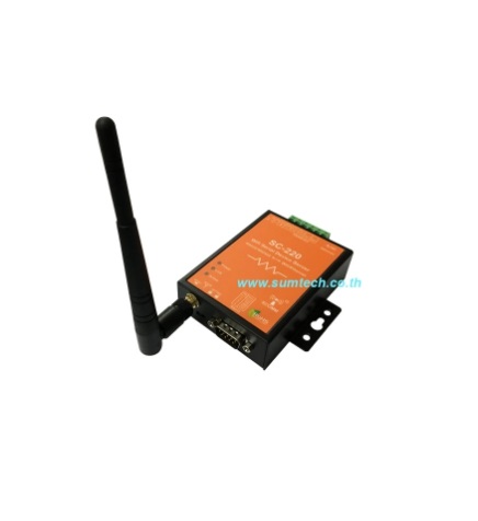 RS232+RS485 (modbus) to Wireless/Ethernet converter