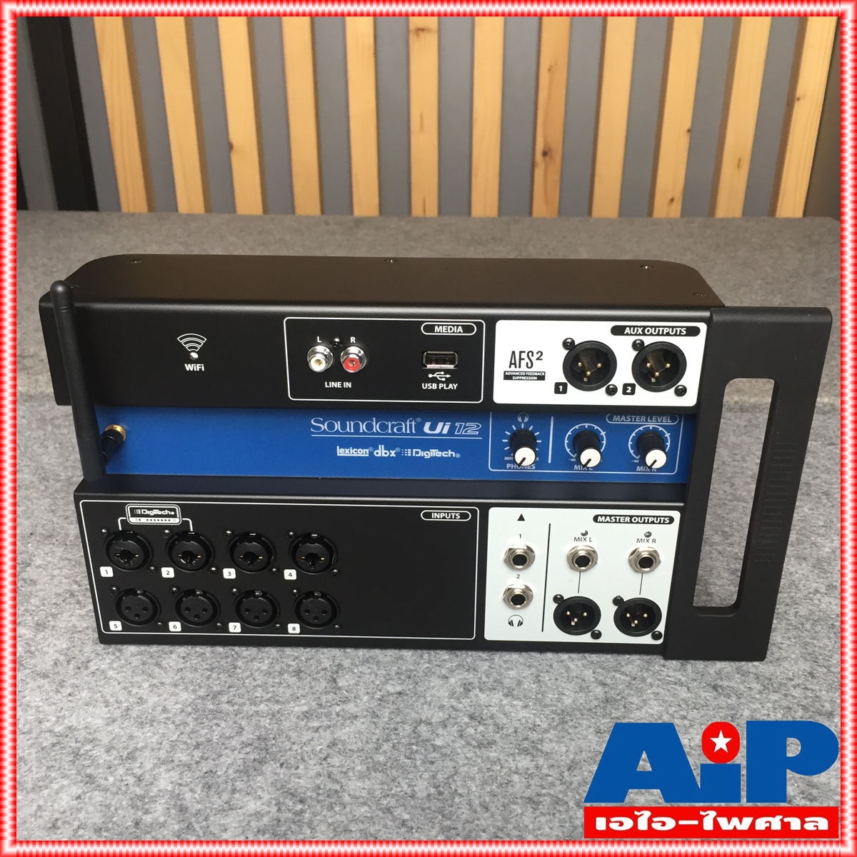 SOUNDCRAFT UI12 Digital Mixer มิกเซอร์ มิกดิจิตอล เครื่องปรับแต่งเสียง MIX UI 12 UI-12 เครื่องเสียง เอไอ-ไพศาล +++