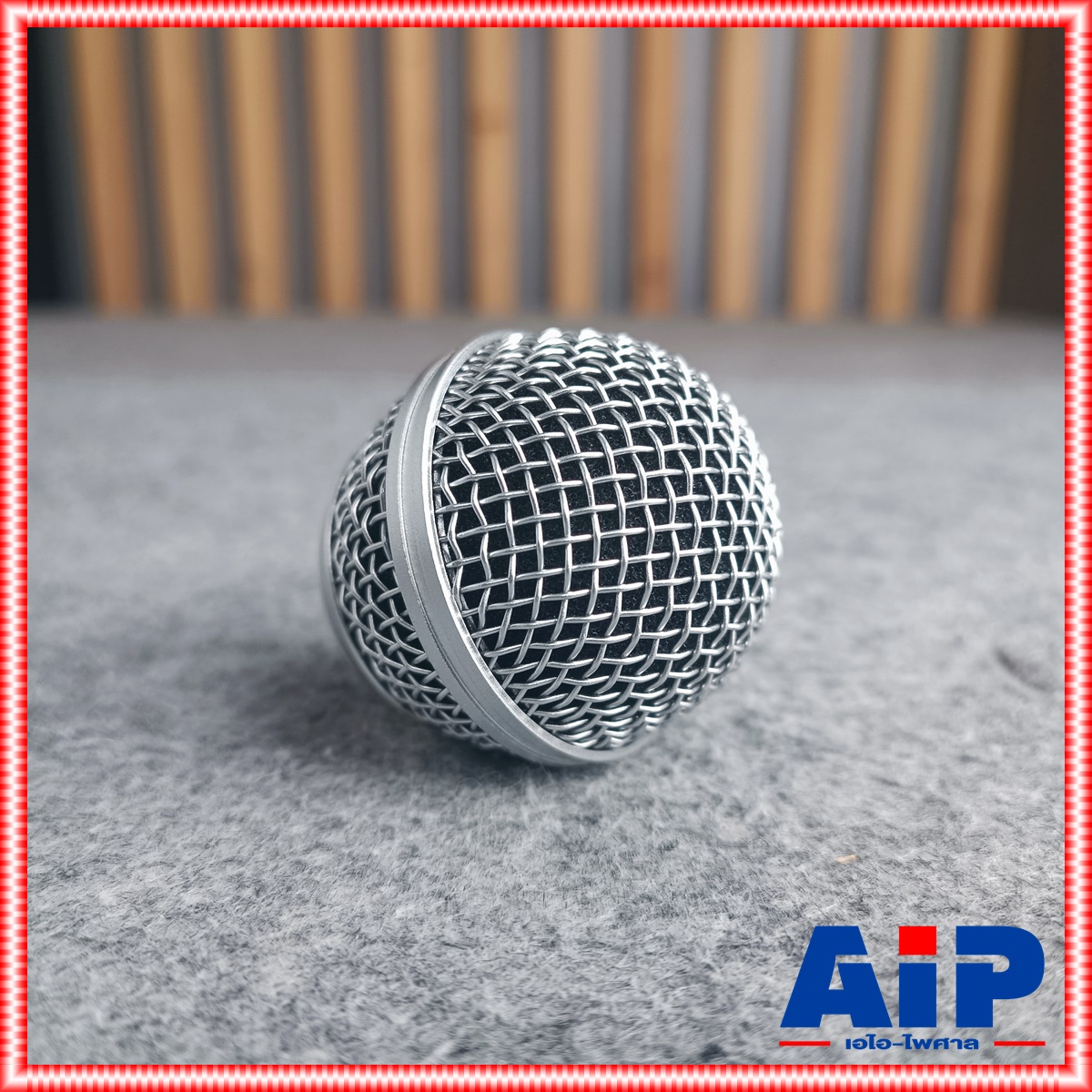 ตระกร้อไมค์ SM-58 ( NTS B.48 ) ตะกร้อ หัวไมค์ SM58 ตระกร้อไมค์ SM-58 ( NTS B48 ) SM 58 เอไอ-ไพศาล