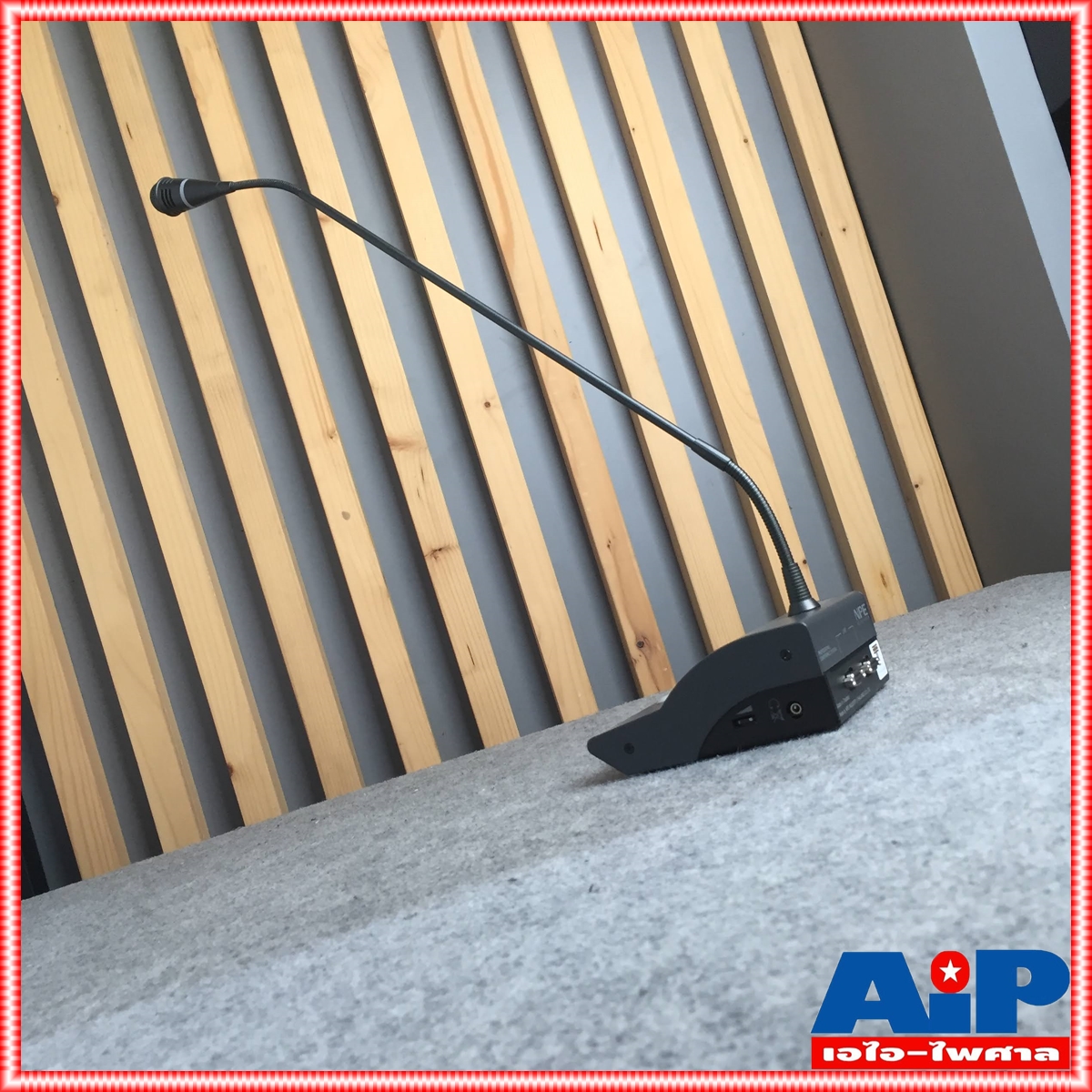 NPE CF-50DR (L) ไมค์ผู้ร่วมก้านยาว 60ซม. CF50DR CF 50 DR ไมค์ชุมประชุม ไมค์ผู้ร่วมประชุม ไมค์ตั้งโต๊ะ ชุดประชุม เอไอ-ไพศาล