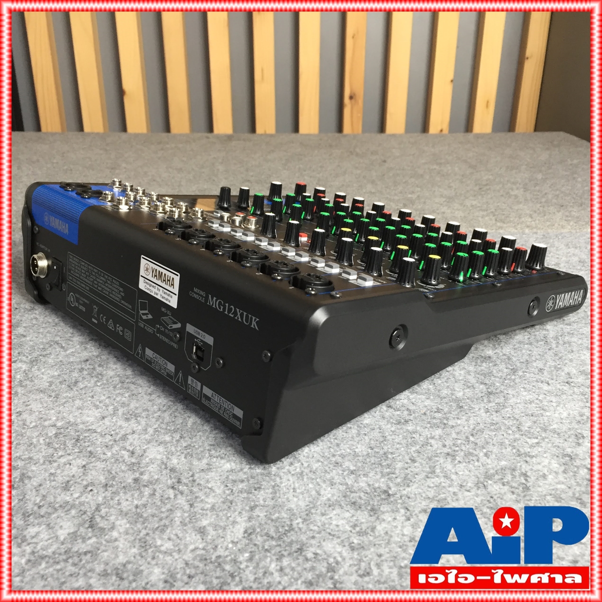 YAMAHA MG-12XUK MIXER วอลลุ่มหมุน มิกซ์ มิกเซอร์ MG12XUK MG 12 XUK เครื่องเสียง เครื่องปรับแต่งเสียง MIX เอไอ-ไพศาล +++