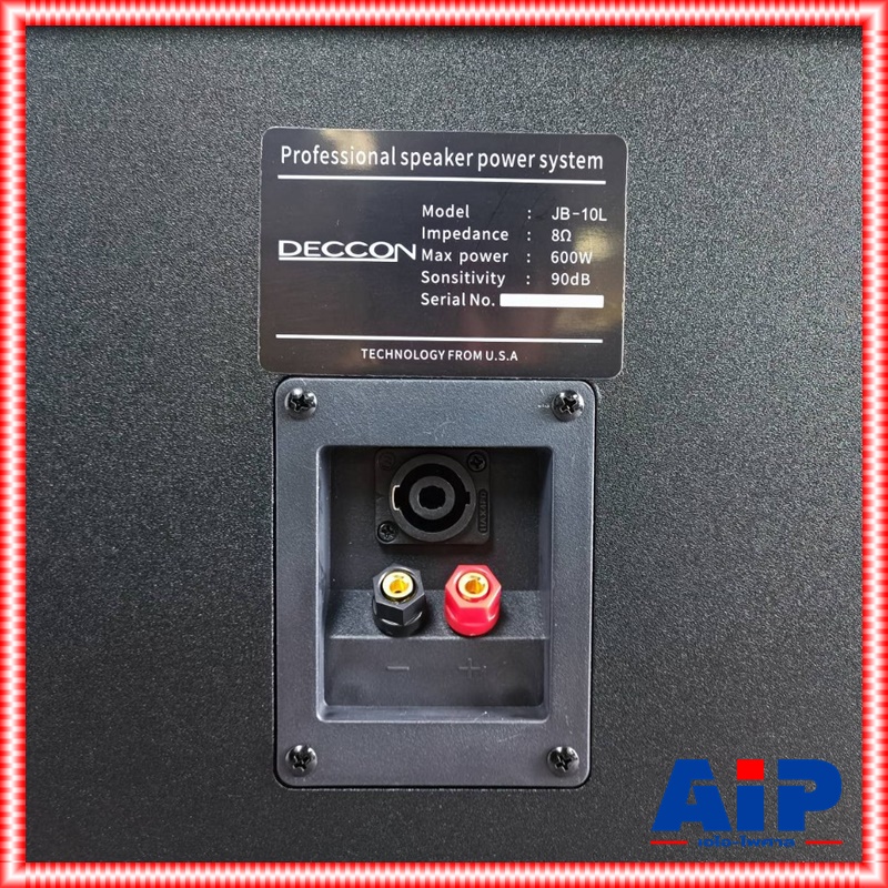 1คู่ DECCON JB-10L ตู้ลำโพงคาราโอเกะ 10นิ้ว เดคคอน JB 10L ตู้ลำโพงคาราโอเกะ JB10L ลำโพง 2 way แบบสองทาง ตู้ลำโพงคาราโอเกะ 10 DECCONรุ่น JB-10L เอไอ-ไพศาล