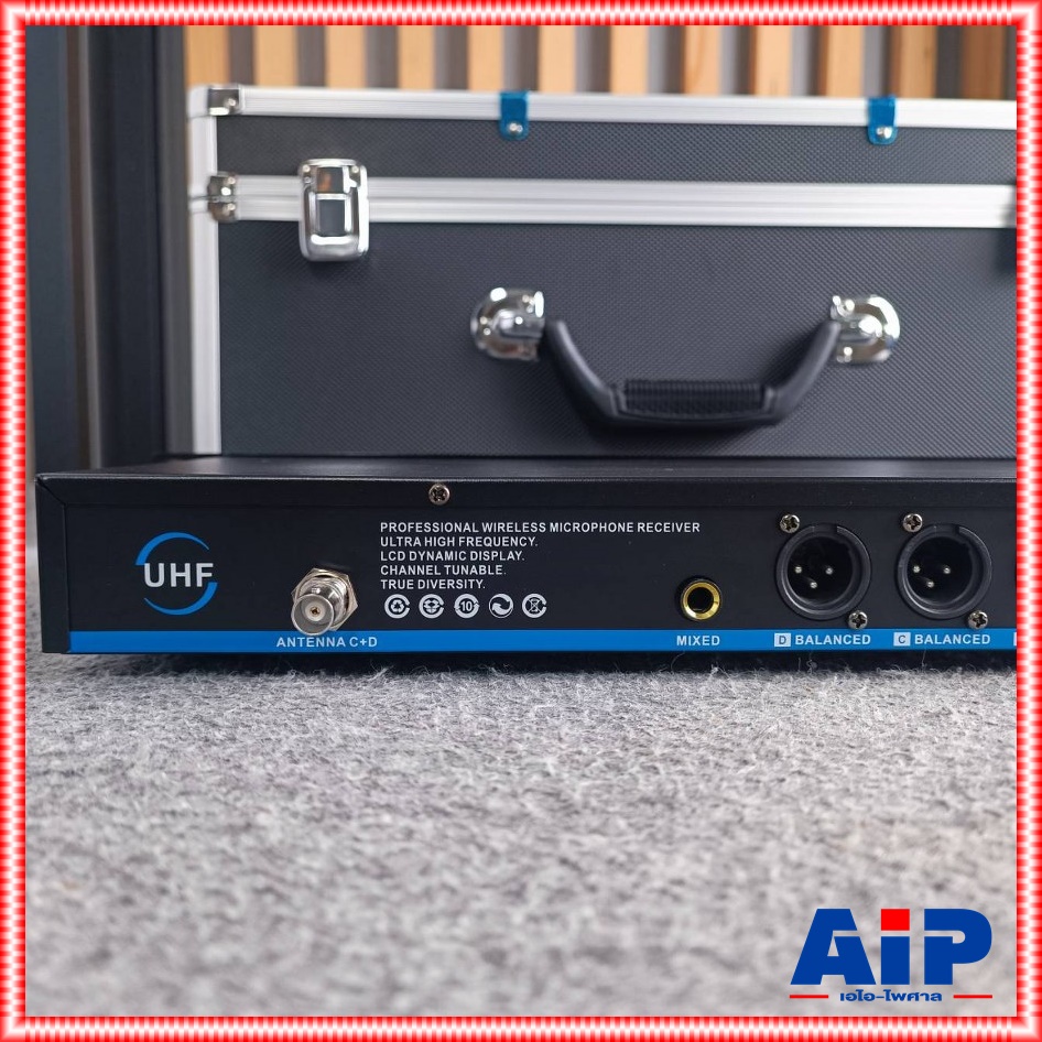 TADA U-4004 ไมค์ตั้งโต๊ะไร้สาย 4ตัว UHF ไมค์ประชุม TADA U 4004 ชุดไมค์4ตัว ธาดา รุ่น U4004 เอไอ-ไพศาล