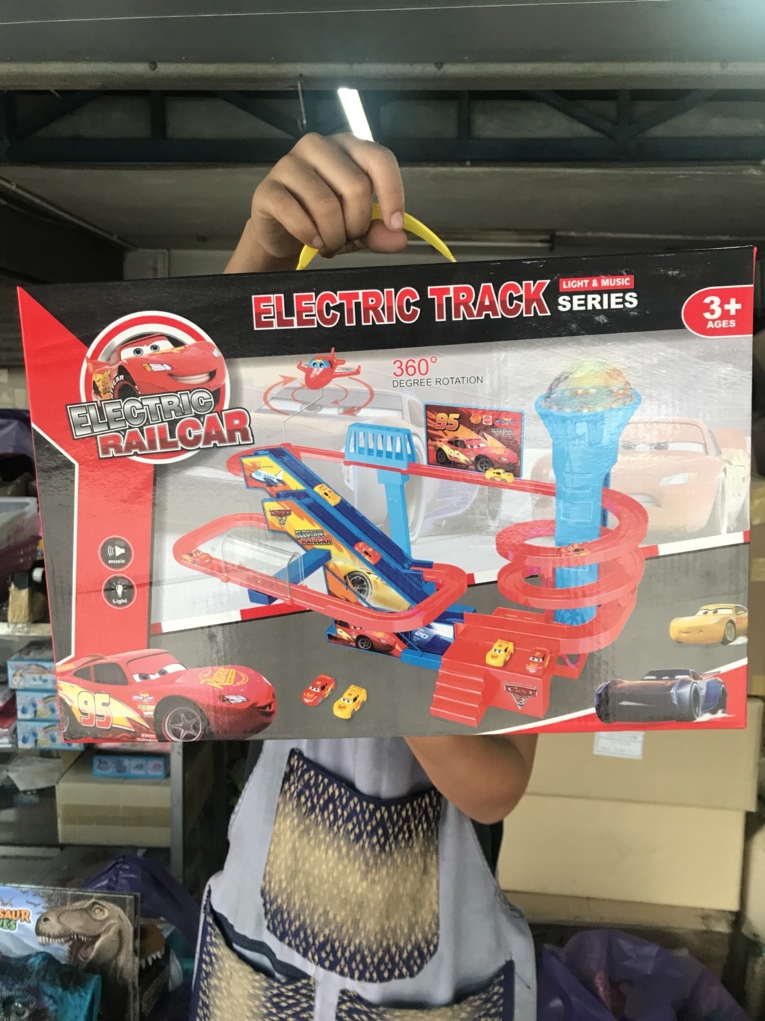 8805 ของเล่นเด็กรางคาร์ใส่ถ่าน รถของเล่น