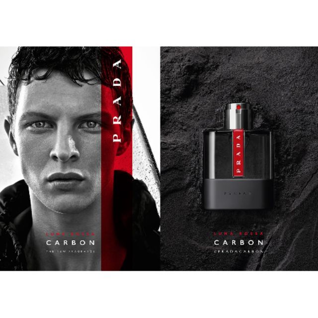 น้ำหอม แท้100% PRADA Luna Rossa Carbon edt 100ml Tester