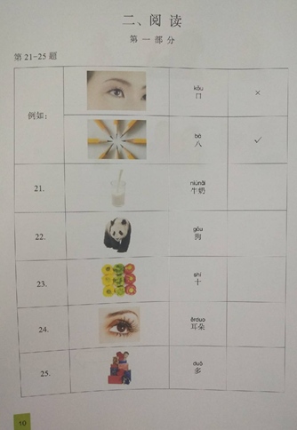 ชุดข้อสอบYCT (1) 模拟试题集