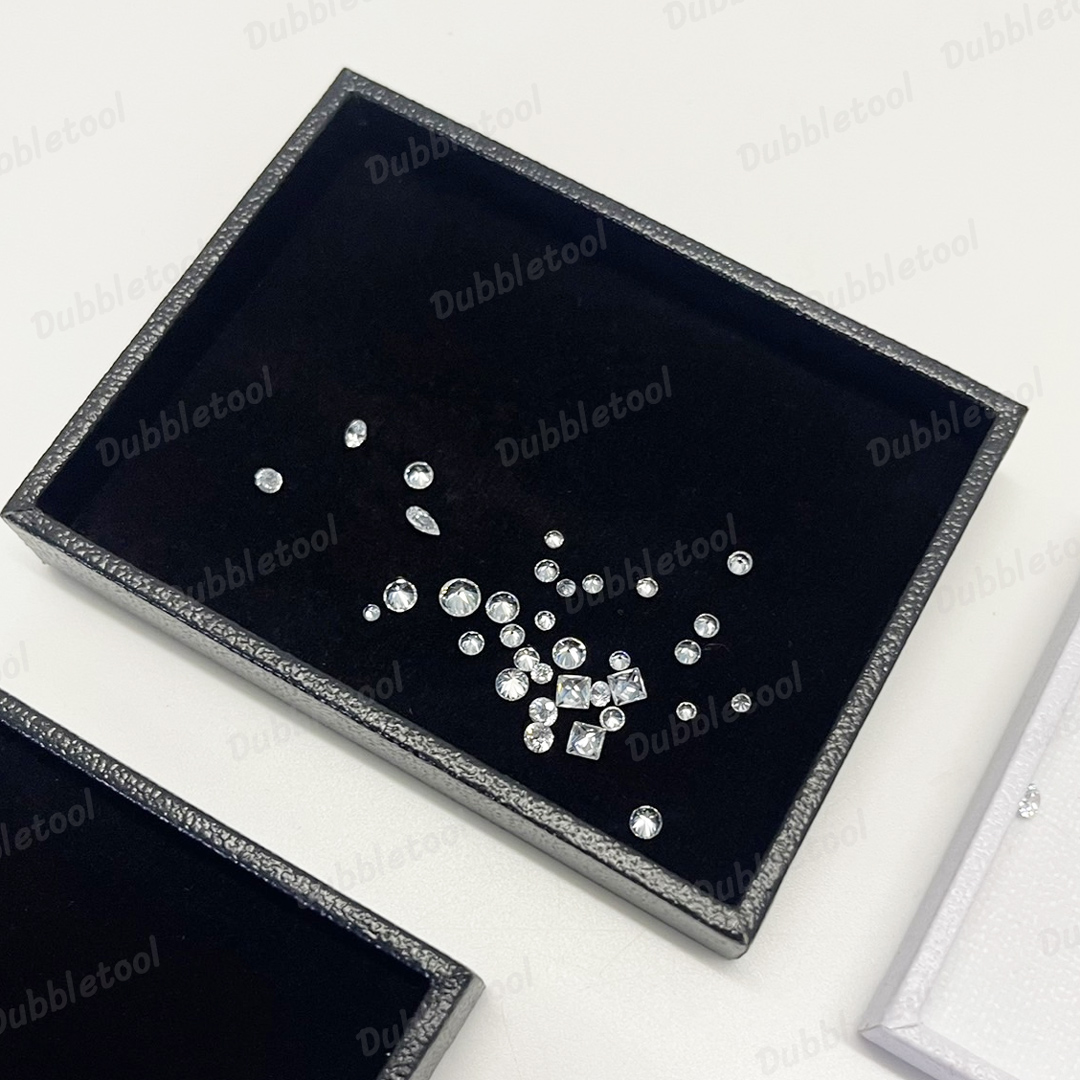 ถาดคัดพลอย ถาดพลอย ถาดตักเศษพลอย ถาดใส่เศษพลอย ถาดรองเครื่องประดับ ขนาด มี 3 ขนาดให้เลือก สีขาว/ดำ