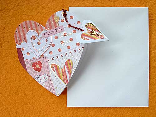 การ์ดบอกรัก I Love You
