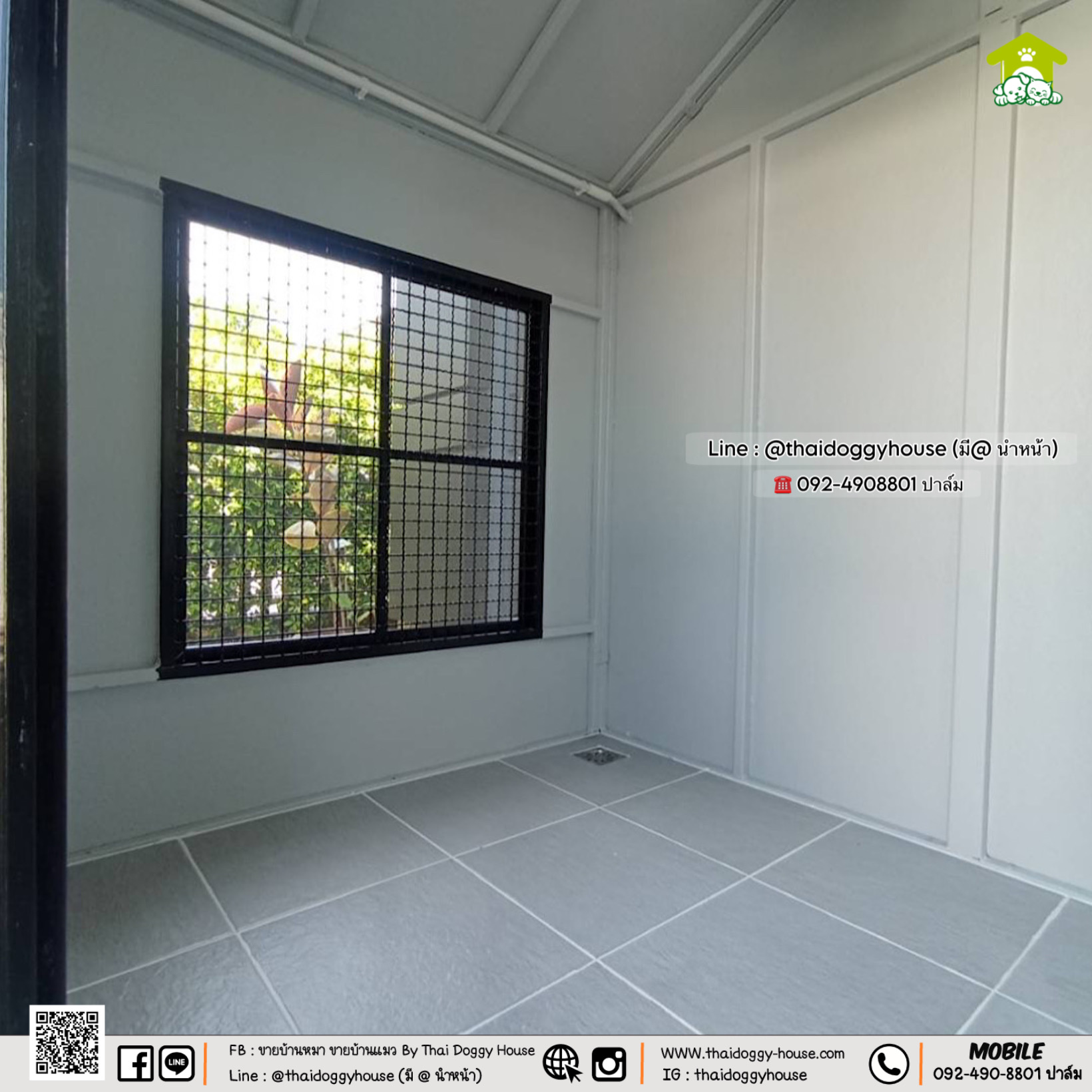 𝗠𝗜𝗡𝗜𝗠𝗔𝗟 𝗦𝗧𝗬𝗟𝗘 บ้านหมา บ้านแมว " 𝐓𝐇𝐀𝐈 𝐃𝐎𝐆𝐆𝐘 𝐇𝐎𝐔𝐒E