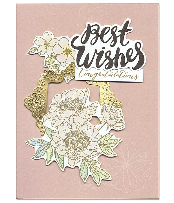 การ์ดแสดงความยินดี Congratulations - Best Wishes