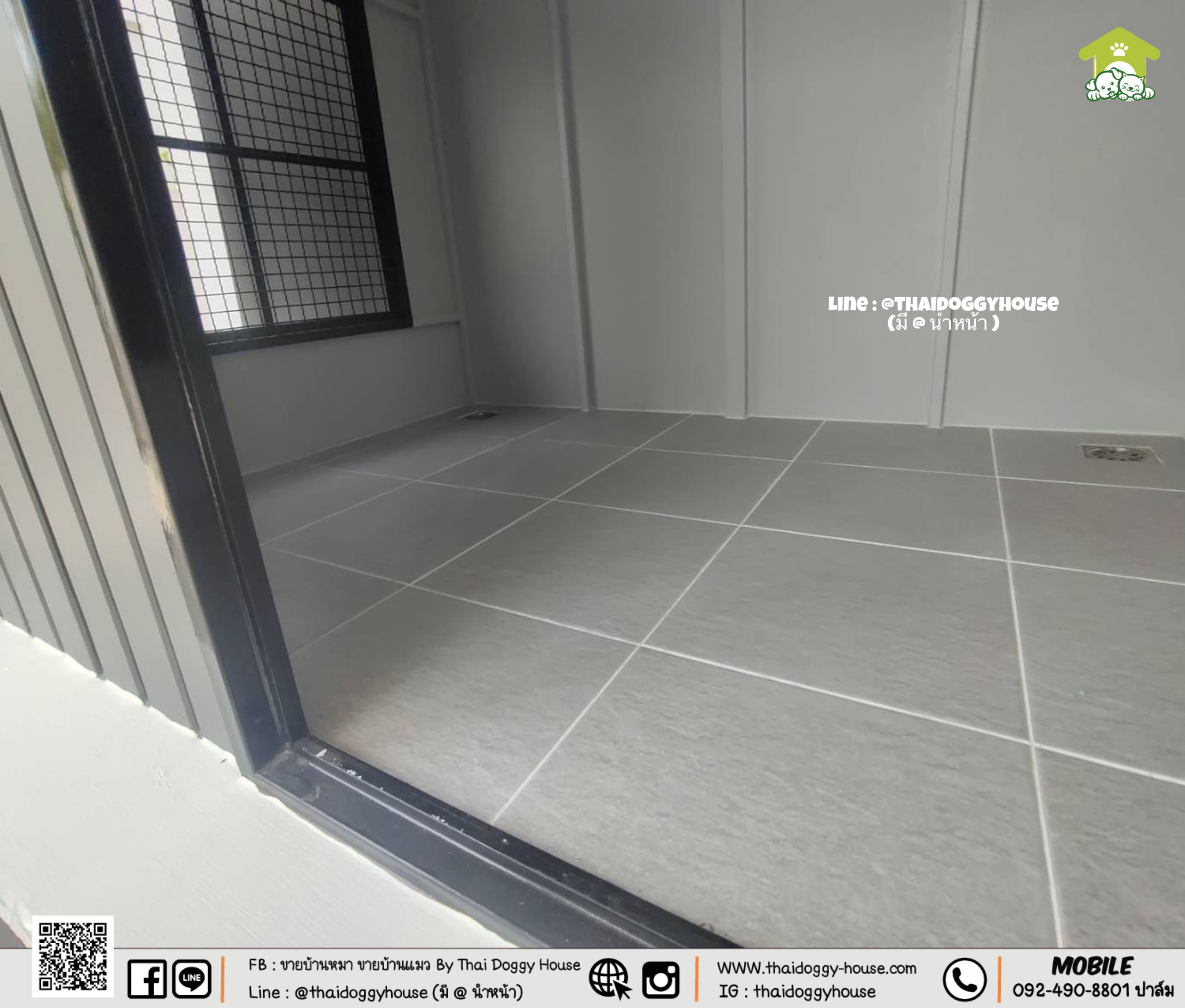 𝗠𝗜𝗡𝗜𝗠𝗔𝗟 𝗦𝗧𝗬𝗟𝗘 ✨ 🏡 บ้านหมา บ้านแมว " 𝐓𝐇𝐀𝐈 𝐃𝐎𝐆𝐆𝐘 𝐇𝐎&#