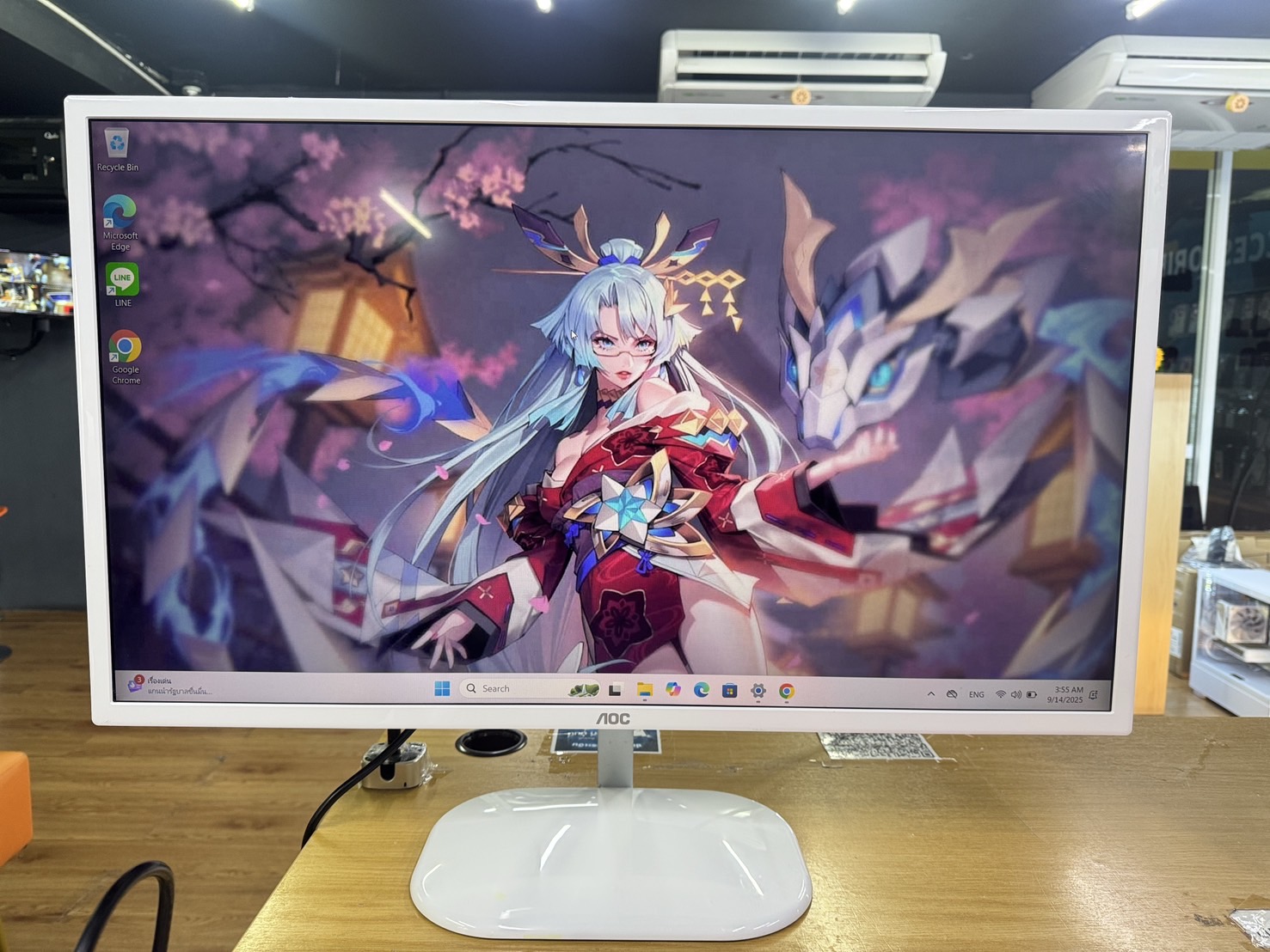 🌈AOC Q32V3S/WS/67 - 31.5 INCH IPS 2K 75Hz 🌈 🍎🍏 มาแล้ว จอมอนิเตอร์ AOC สภาพดี ราคาสุดคุ้มๆ 🍎🍏