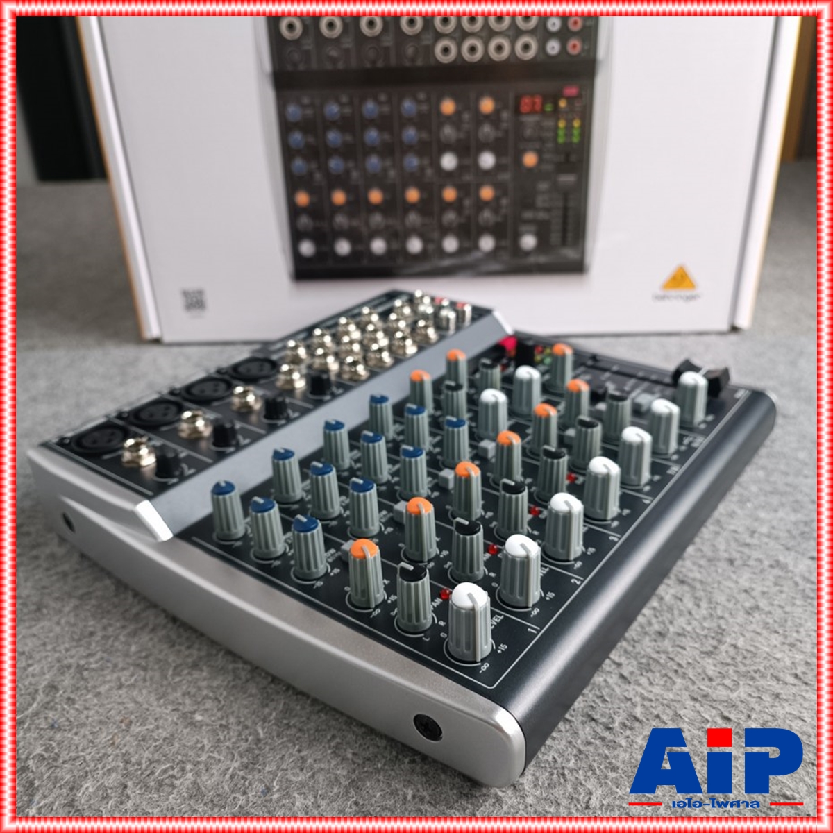 BEHRINGER XENYX-1202SFX mixer มิกเซอร์ 12-Input 2-Bus Mixer with XENYX Mic Preamps, British EQs and 24-Bit Multi-FX Processor มิกเซอร์ แบบอนาล็อค XENYX 1202FX +++ เอไอ-ไพศาล