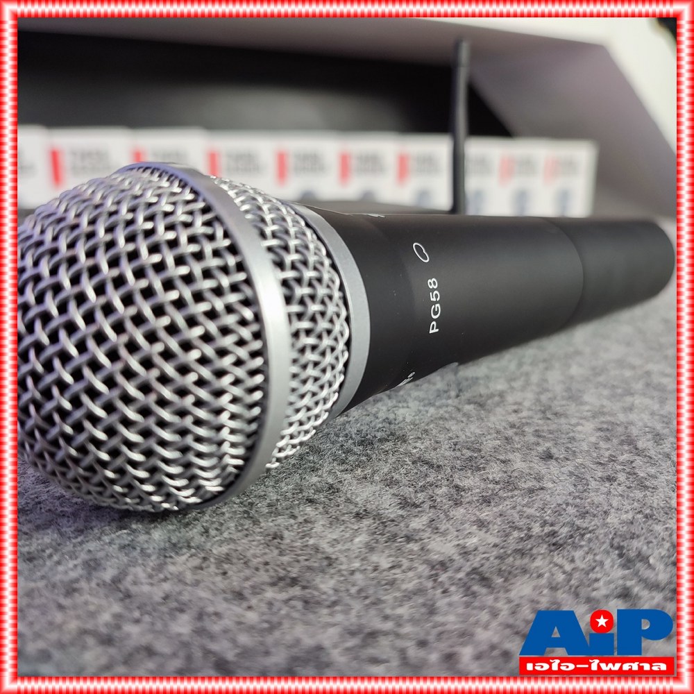 SHURE SVX288TH/PG58-M19 ไมค์ลอยคู่ ไมโครโฟนไร้สายแบบมือถือคู่ย่าน UHF ไมโครโฟน Wireless Microphone SVX288TH/PG58 M19 SVX288TH/PG58M19 เอไอ-ไพศาล +++
