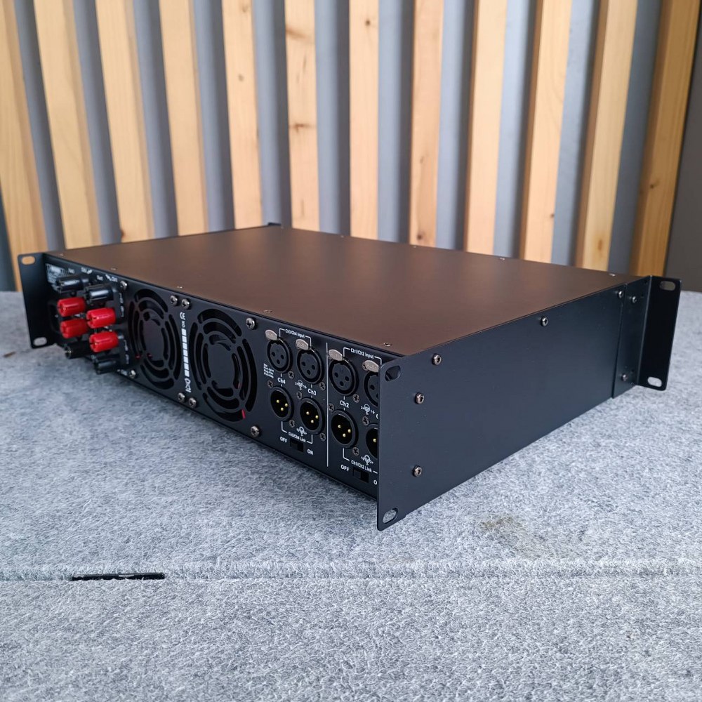 HOTROCK EM-4500 POWERAMP เพาเวอร์แอมป์ 4 แชนแนล กำลังขับ 500 วัตต์ที่ 8 โอห์ม EM 4500 EM4500 เอไอ-ไพศาล