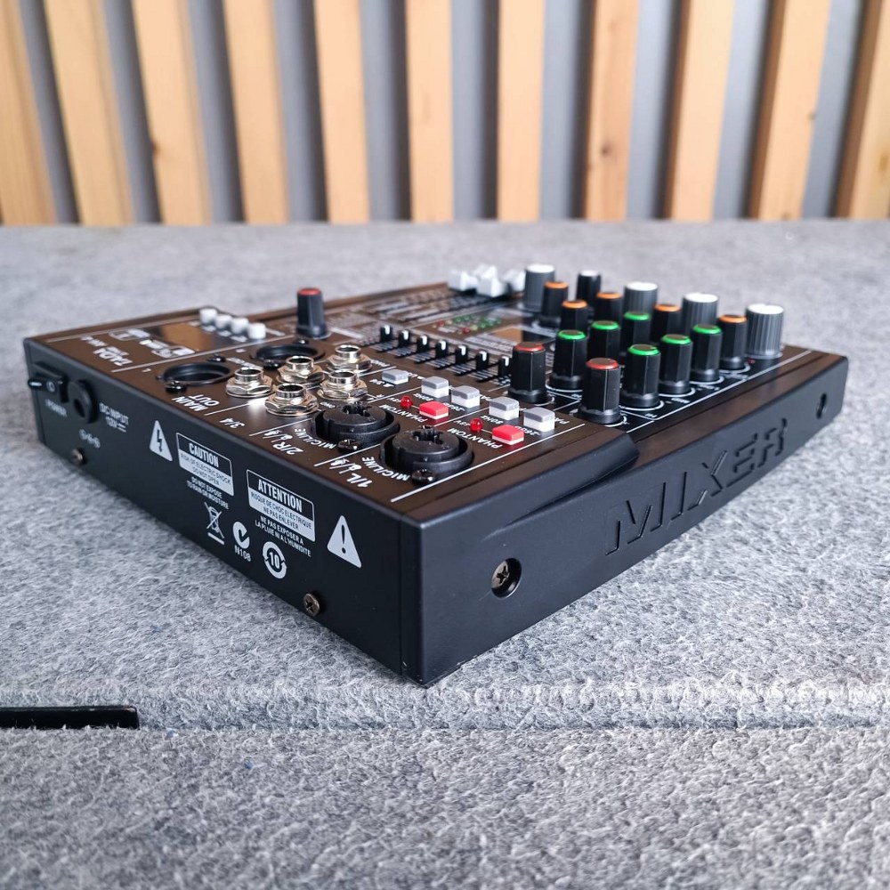 TADA AK-4 MIXER มิกเซอร์ มิกเซอร์อนาล็อก 4 แชนแนล มิกซ์ เครื่องผสมสัญญาณเสียง ธาดา AK 4 AK4 เอไอ-ไพศาล