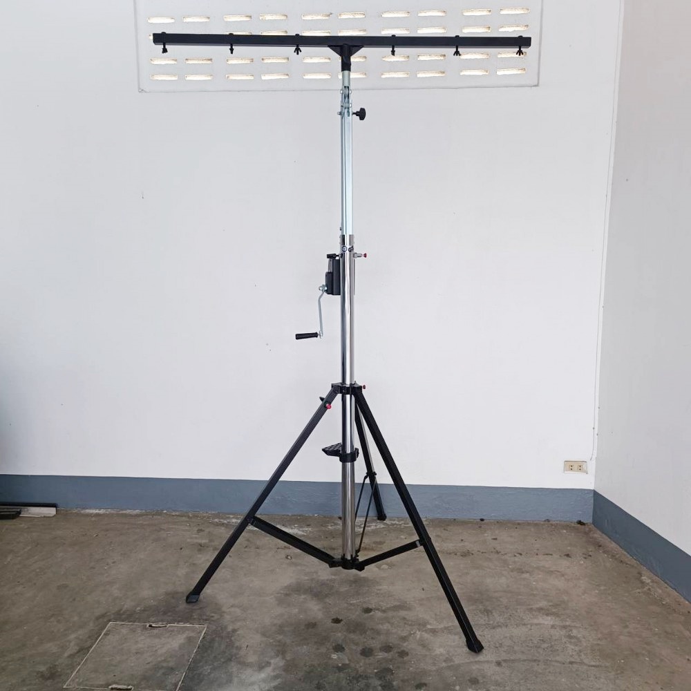 1ต้น TADA XL-563 ขาตั้งไฟมีรอก สแตนเลส ขาตั้งไฟพาร์ ขาตั้ง ขาแขวน ไฟพาร์ ธาดา TADA รุ่น XL 563 XL563 เอไอ-ไพศาล