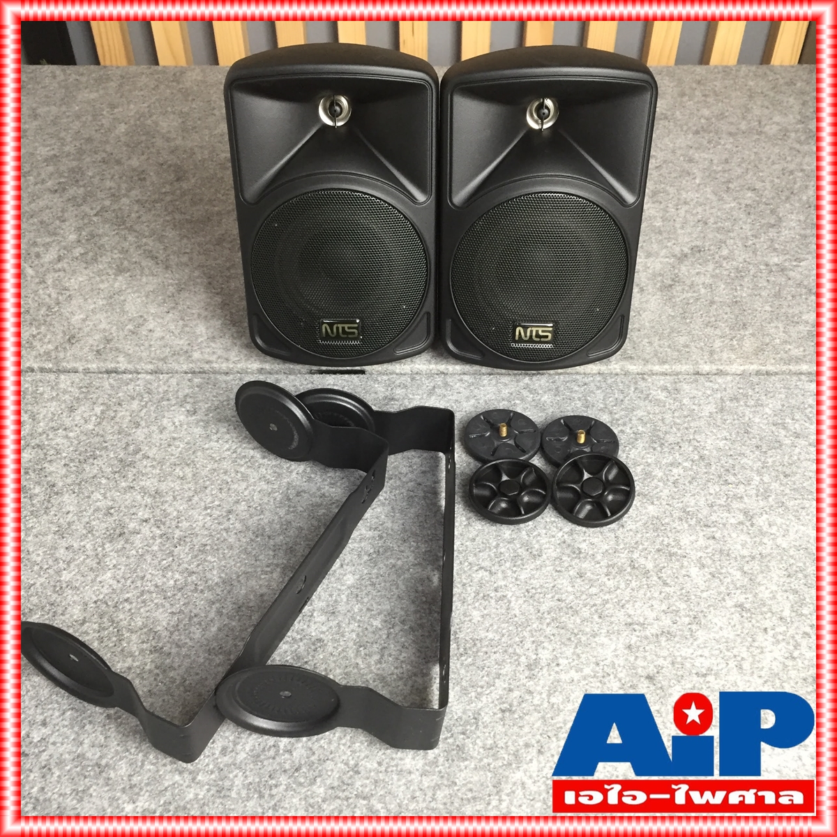 1คู่ NTS NC-402T ตู้ลำโพง 4นิ้ว มี LINE ตู้ ลำโพง แขวน ลำโพงติดผนัง NC402 T NC 402 งาน ห้องประชุม ห้องเรียน เอไอ-ไพศาล