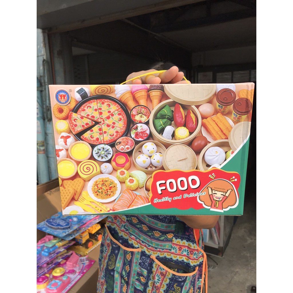 20B1 ของเล่นเด็กเซตอาหารติ๋มซำ 72 ชิ้น กล่องละ