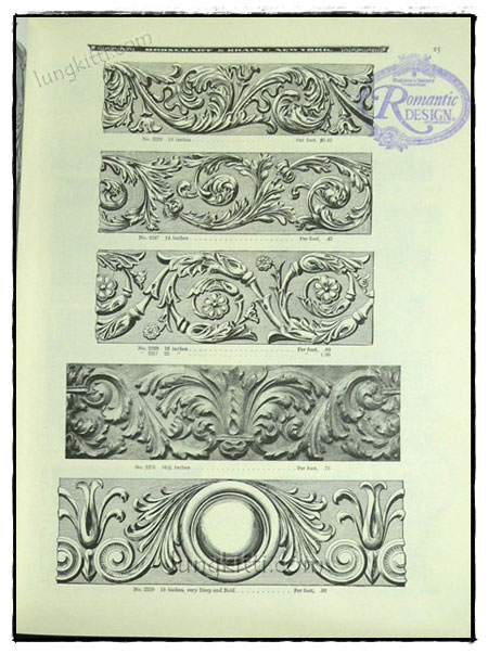 ORNAMENTAL DESIGNS FROM ARCHITECTURAL SHEET METAL 019633 (1)