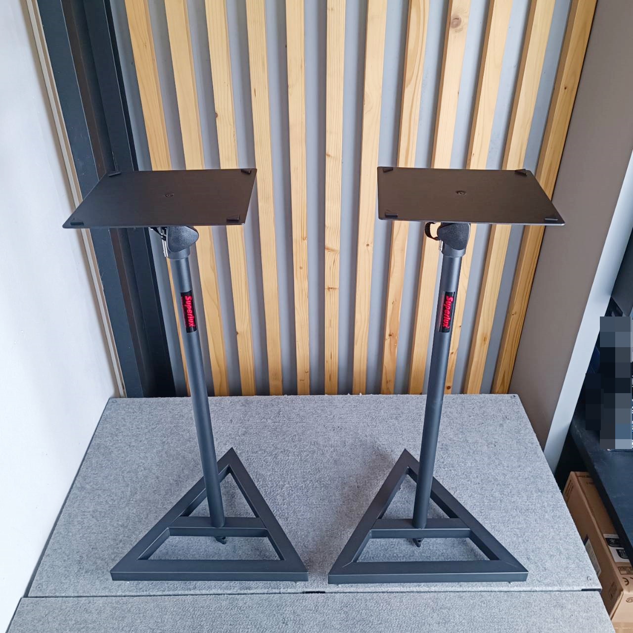 1คู่ SUPERLUX SPS-430L ขาตั้งลำโพง SURROUND อุปกรณ์เสริมตู้ลำโพง ขาลำโพง speaker stand SPS 430L SPS430L เอไอ-ไพศาล