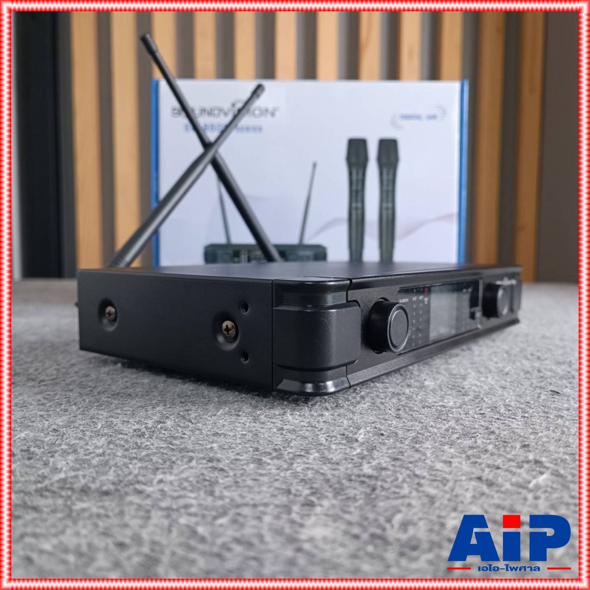 SOUNDVISION SU-850DA/HT ไมค์ลอยคู่ ชุดไมค์ลอย ดิจิตอล มือถือคู่ ย่าน UHF SU-850DA SU850DA SU850 DA SU 850 DA เอไอ-ไพศาล +++