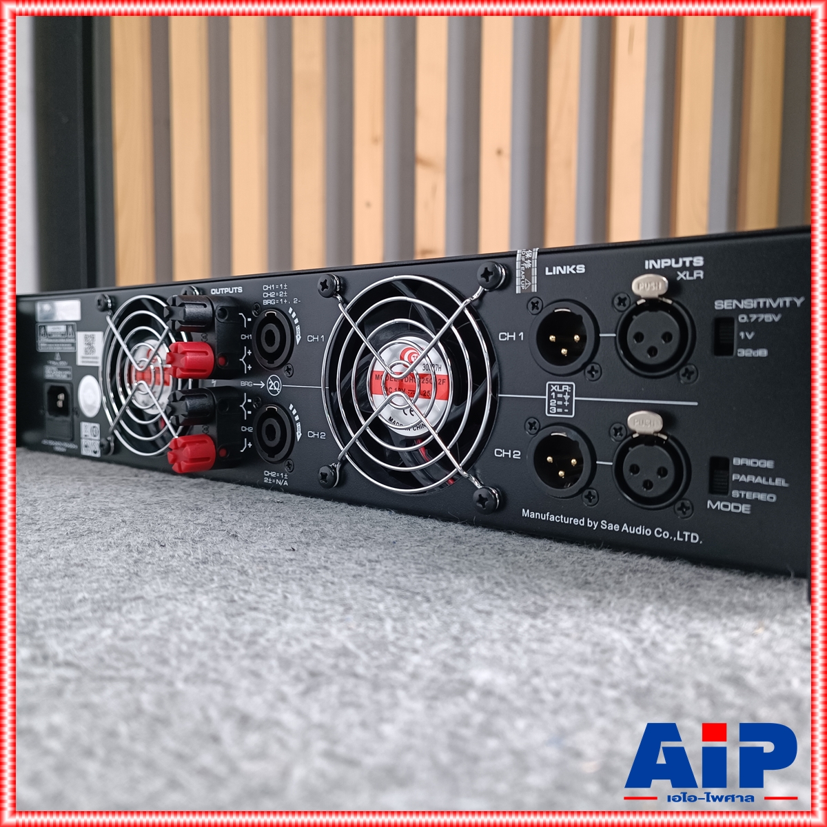 เพาเวอร์แอมป์ Soundstandard PXM-10 POWERAMP POWERAMP PXM10 เครื่องเสียง PMX 10 แอมป์ AMP เพาเวอร์ โรงงานเดียวกับ SAE เอไอ-ไพศาล +++
