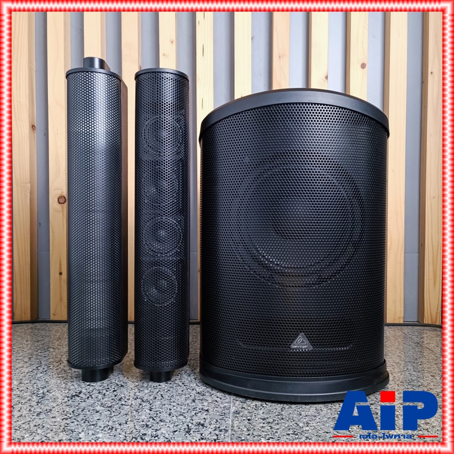 BEHRINGER C-210 ชุดตู้ลำโพงแอคทีฟ ชุดเครื่องเสียงเคลื่อนที่ ลําโพงคอลัมน์ กำลังขับ 200 วัตต์ มีบูลทูธ C 210 C210 +++ เอไอ-ไพศาล