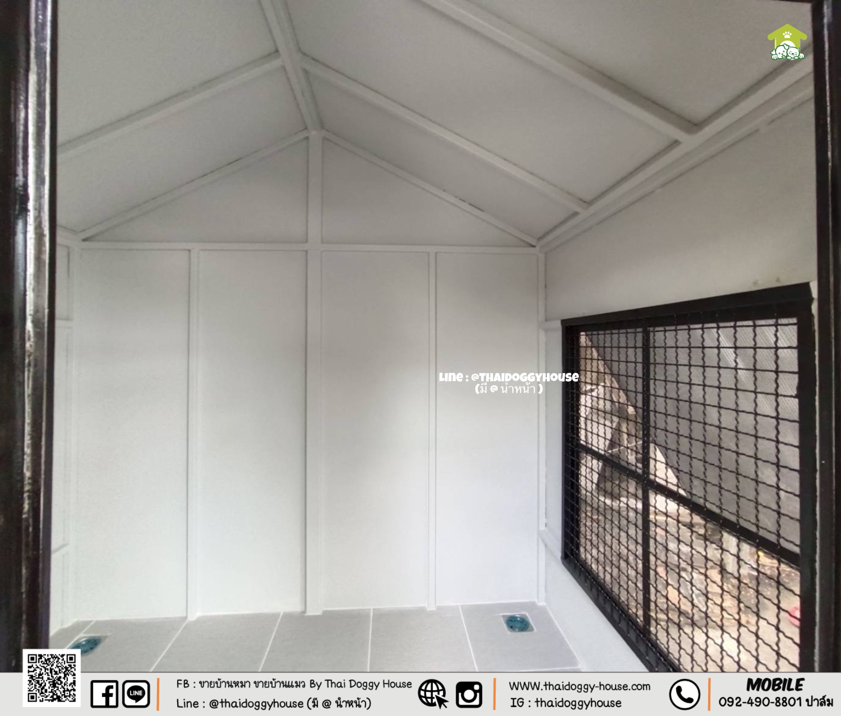 𝗠𝗜𝗡𝗜𝗠𝗔𝗟 𝗦𝗧𝗬𝗟𝗘 บ้านหมา บ้านแมว " 𝐓𝐇𝐀𝐈 𝐃𝐎𝐆𝐆𝐘 𝐇𝐎𝐔𝐒E