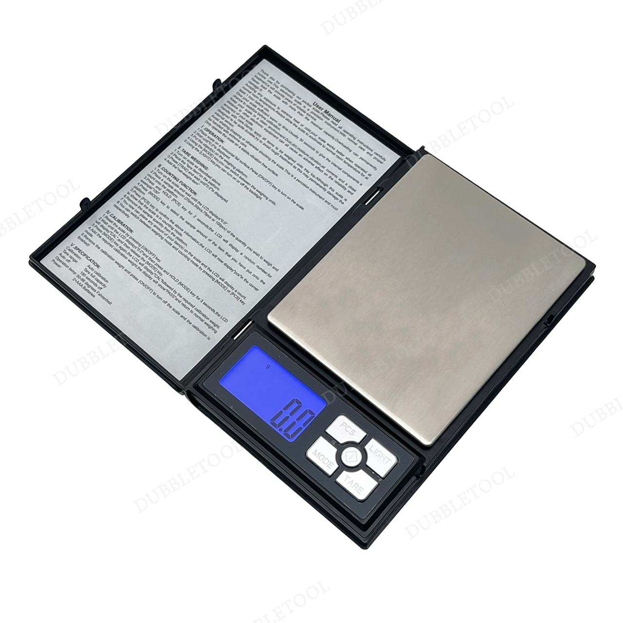 เครื่องชั่งดิจิตอล Notebook 0.1g-2000g (2Kg/0.1g) เครื่องชั่งทองดิจิตอลแบบพกพา เครื่องชั้งคัดเกรดอย่างดี รับประกันการใช้งาน