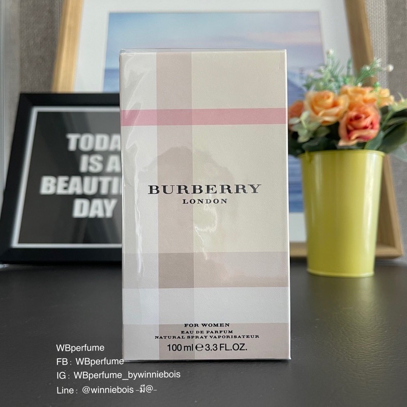 น้ำหอมแท้100% Burberry London EDP for Women 100 ml.