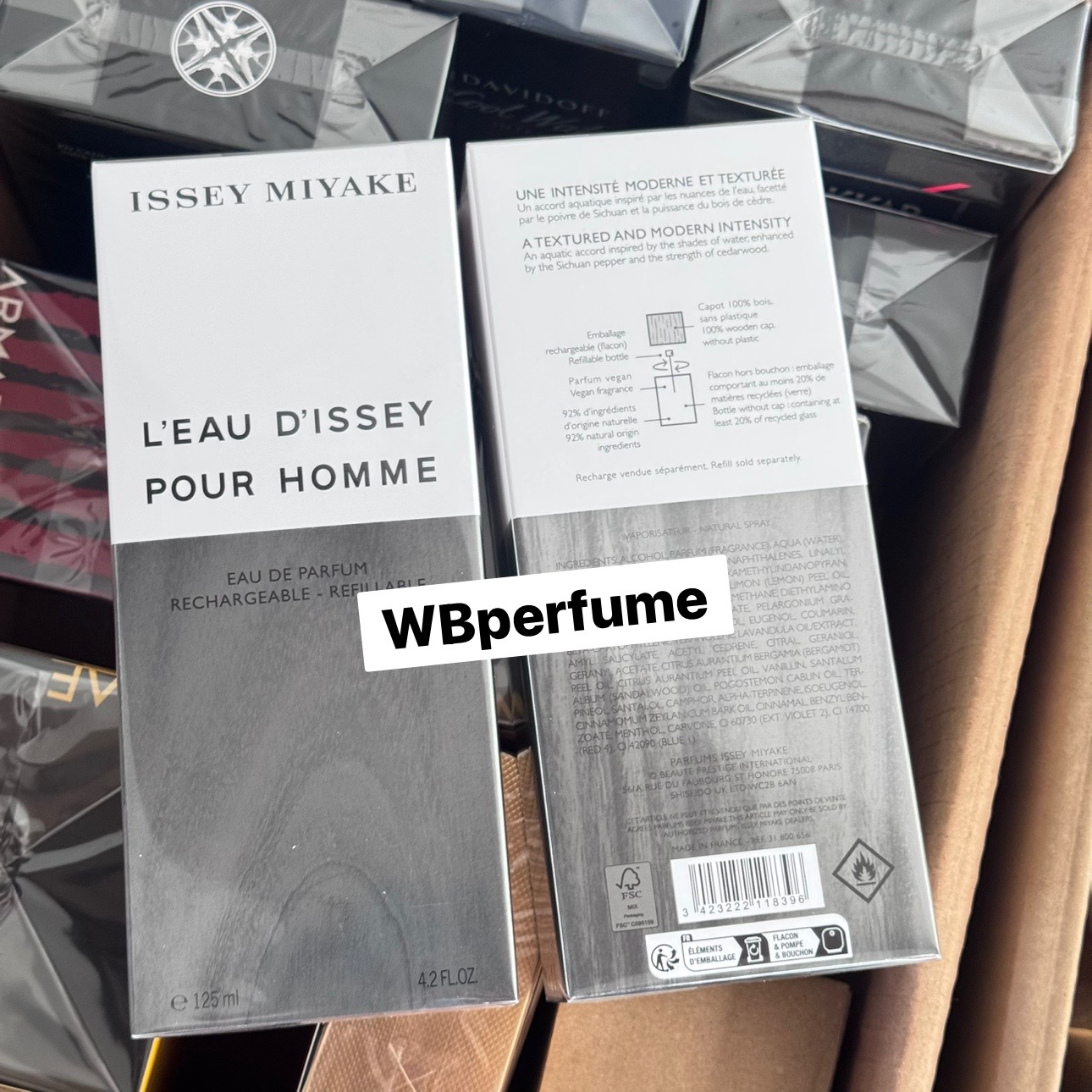 ￼น้ำหอม Issey Miyake L’Eau d’Issey Pour Homme Eau de Parfum 125ml กล่องซีล