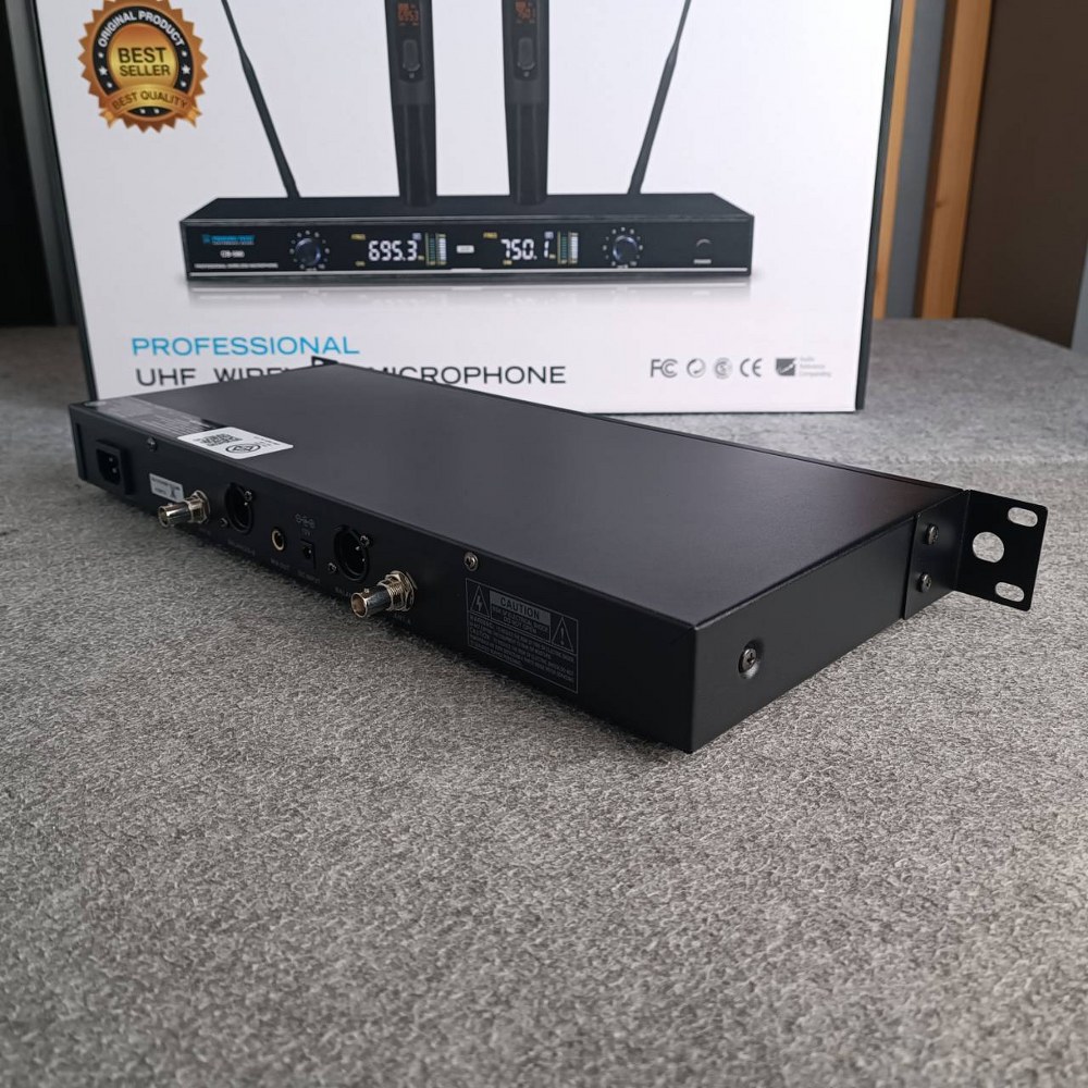 PROEUROTECH CB-580 ไมค์ลอย **มือถือคู่** CB 580 CB580 ไมค์ลอยคู่ ไมค์โครโฟนไร้สาย เอไอ-ไพศาล