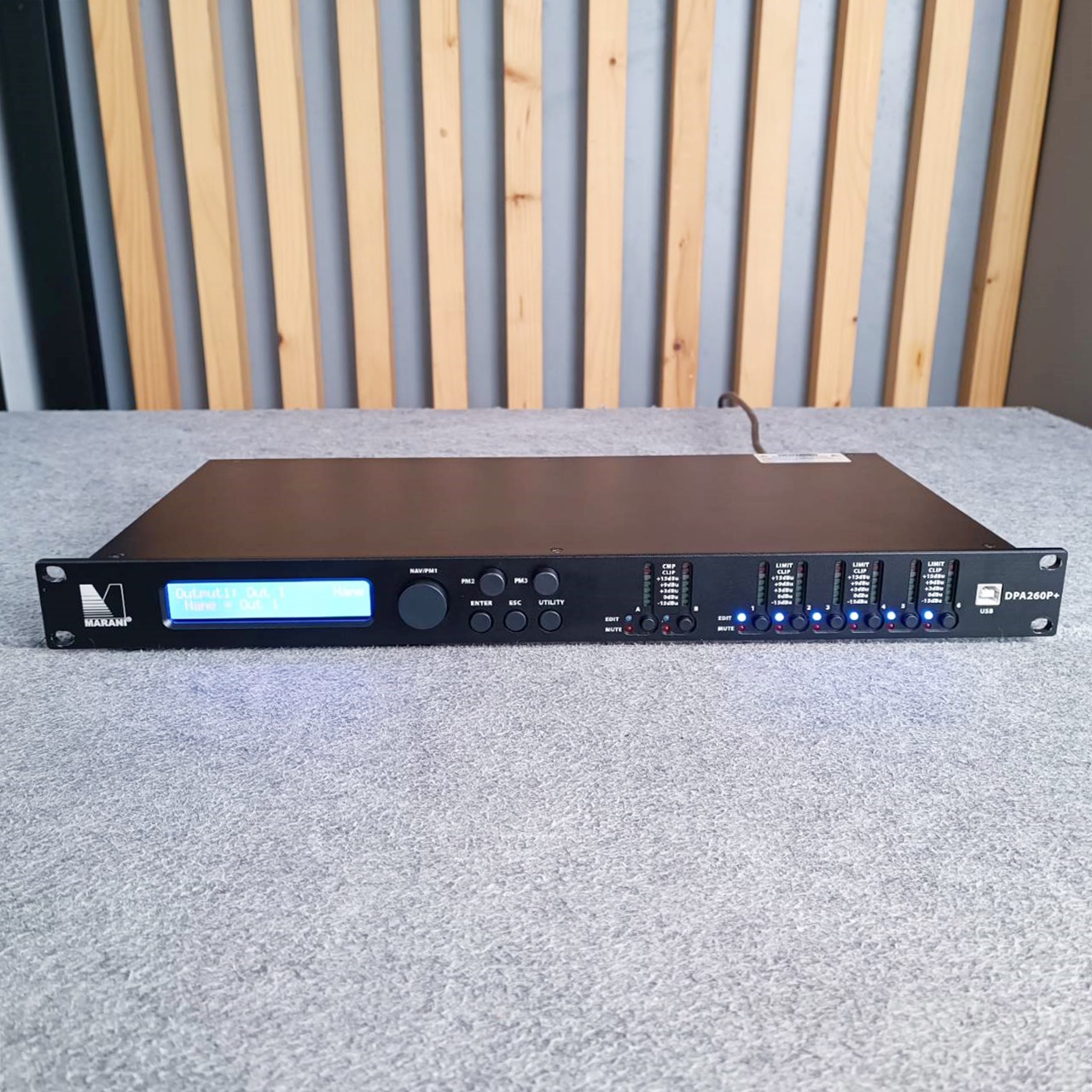 สินค้าเป็นรอย จากการโชว์สินค้า MARANI DPA260P+ loudspeaker processor รุ่นใหม่ ครอสดิจิตอล DriveRack ครอสโอเวอร์ P+ DPA 260 เอไอ-ไพศาล