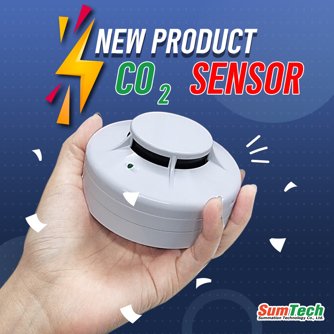 CO2 indoor sensor transmitter RS485 output