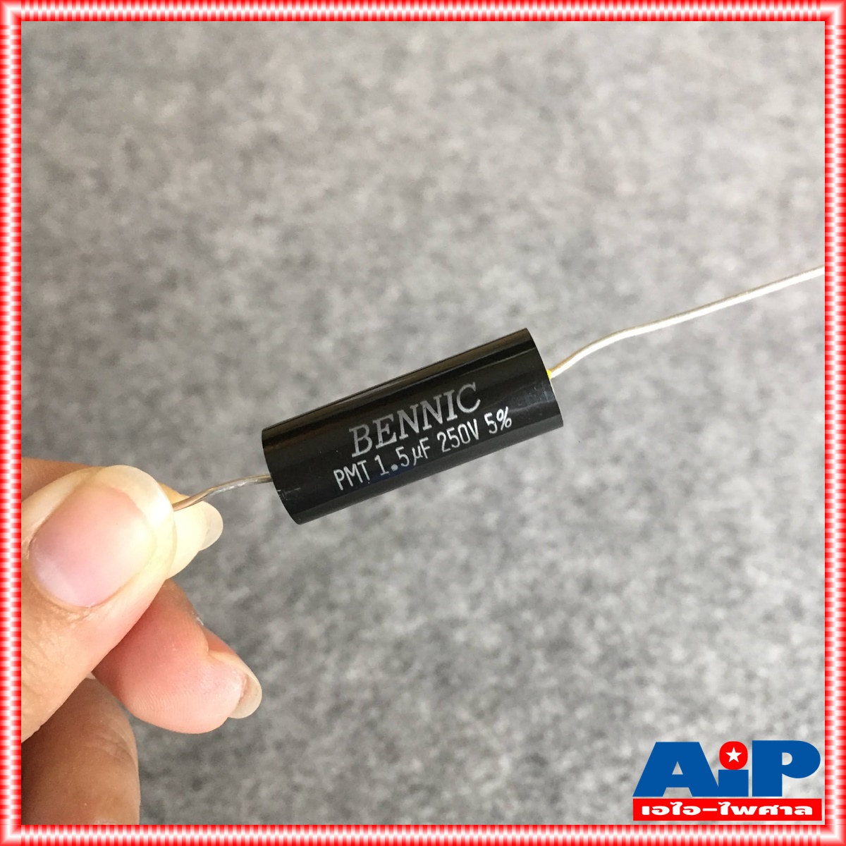 C 1.5/250VDC PMT (MPT) BENNIC สีดำ c ใส่ลำโพง cเสียงแหลม คาปา เสียงแหลม ลำโพง C เสียงแหลม คอนเดนเซอร์ 1.5UF /250VDC