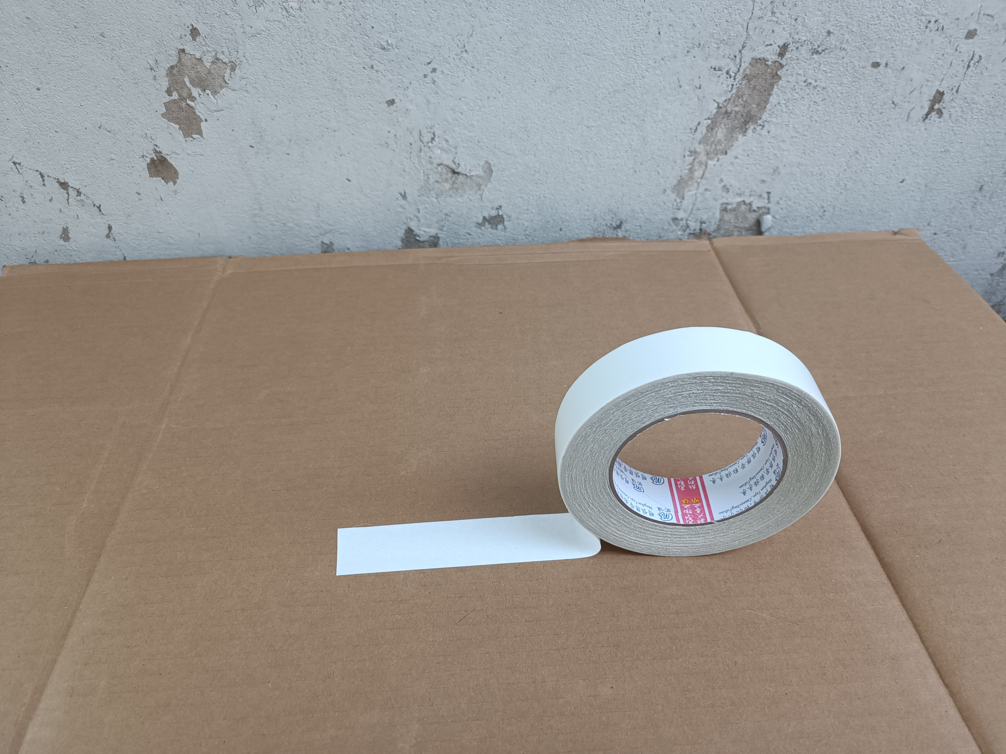 เทปใยสัปรด2หน้า สำหรับงานเดินสายBMS หรือใช้งานอื่นๆ สำหรับพื้นผิวเรียบ ความยาว 20 เมตร