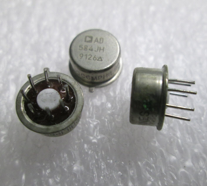 AD584JH Pin Programmable Precision Voltage Reference (2.5V/5V/7.5V/10V 10mA 8-Pin TO-99)